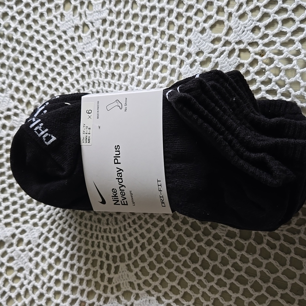 6 PR. NIKE EVERYDAY PLUS NO SHOW SOCKS